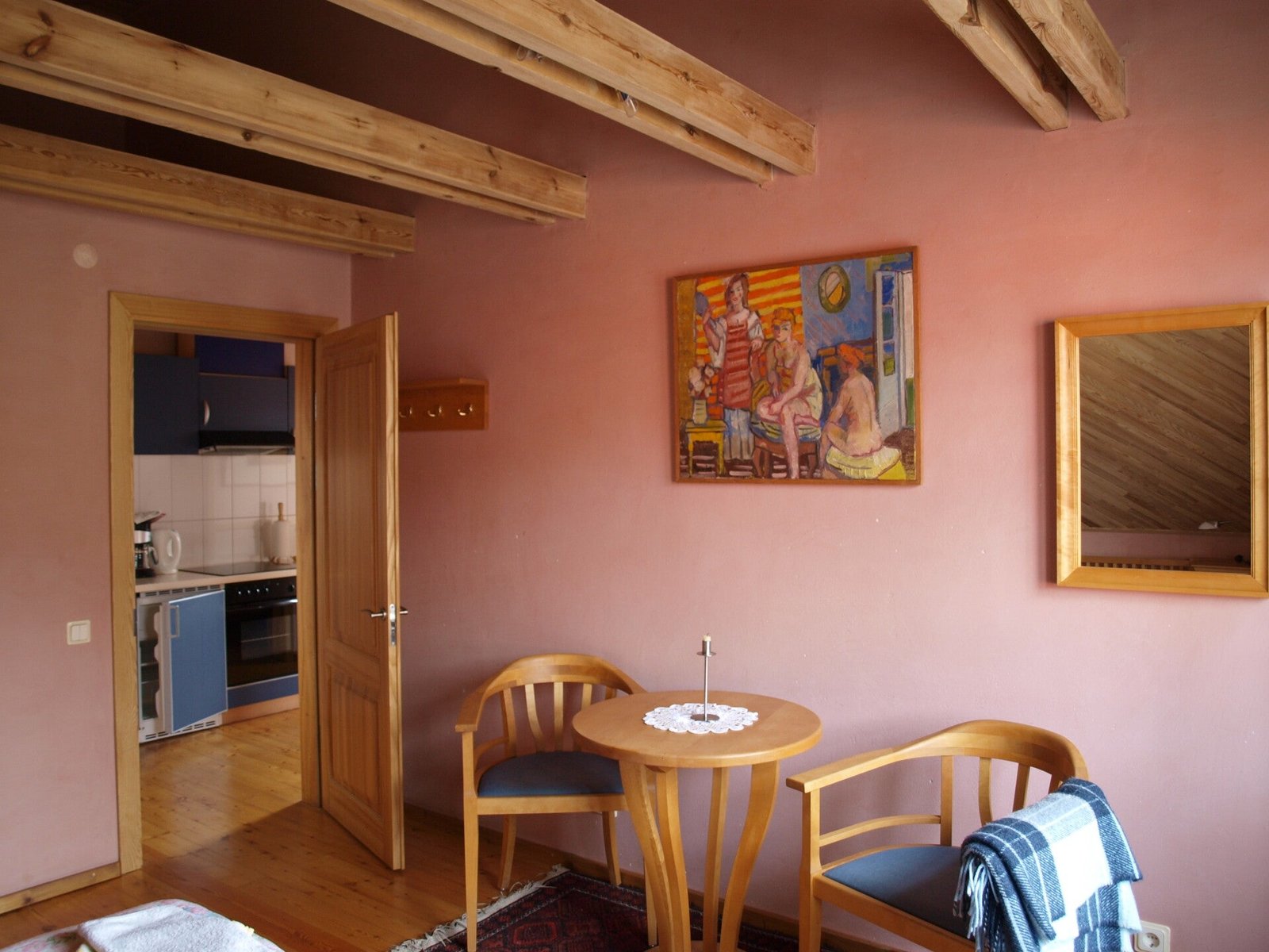 Apartment at Aika – dining area and kitchen