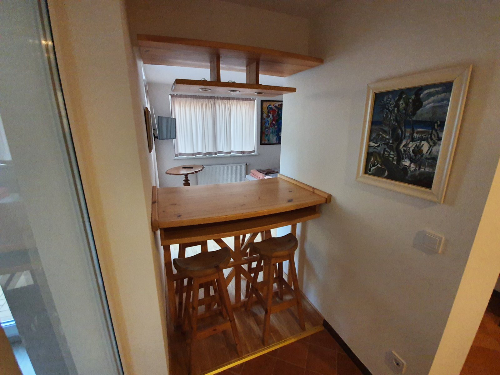 One-bedroom apartment – seating area